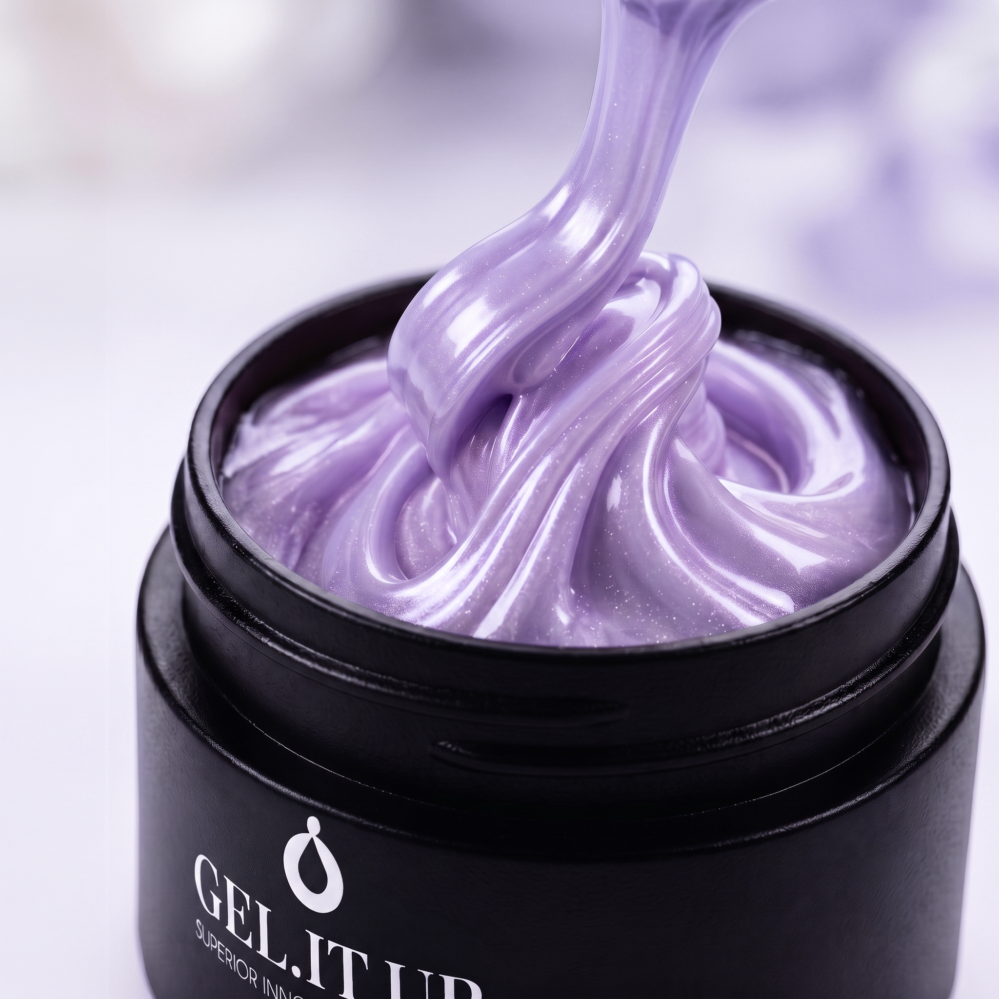 3D Prism Art Gel Purple prism art gel